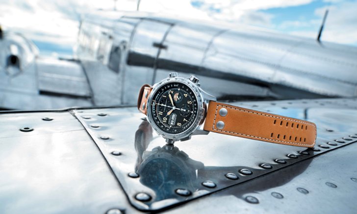 Hamilton Khaki X-Wind Chrono Limited Edition ฉลอง 100 ปีนาฬิกาแห่งนักบิน