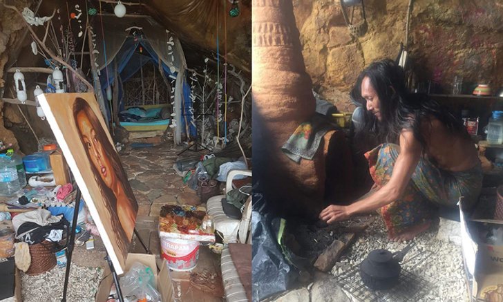 ชีวิตนอกกรอบ The Cave Man 2018 ผู้ชายที่ใช้ชีวิตอยู่ในถ้ำ