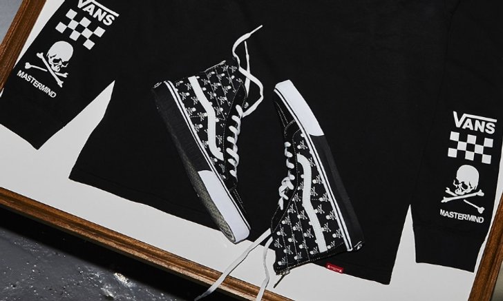 Mastermind Japan x Vans Sk8-Hi คอลเลคชั่นลายกะโหลกไขว้สุดเท่