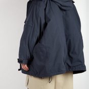  Balenciaga Oversized layered parka coat