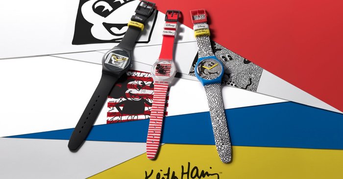 DISNEY MICKEY MOUSE X KEITH HARING, THE SPECIAL COLLABPS FROM SWATCH