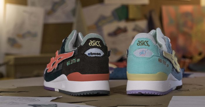 asics gel saga yellow