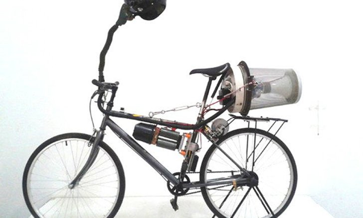 จักรยานฟอกอากาศได้ในจีน