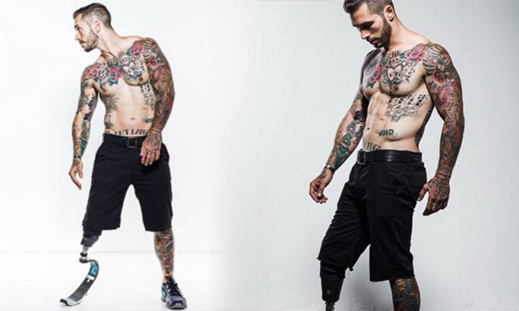 Alex Minsky สุดยอดนายแบบ พิการไร้ขา