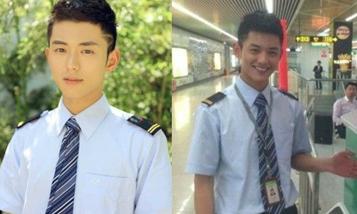 ชาวเน็ตจีนแห่กรี๊ด พนักงานขับรถไฟใต้ดินสุดหล่อ