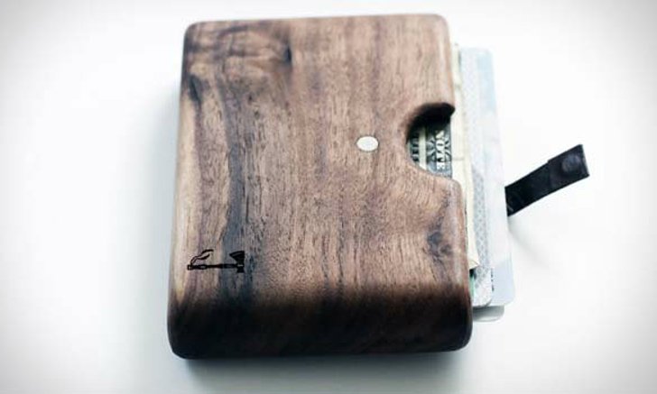 SLIM TIMBER WOOD WALLETS - กระเป๋าสตางค์ไม้