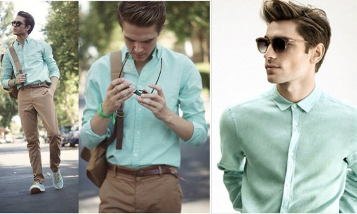Men in mint : สีมิ้นต์ ผู้ชายก็เลือกใส่ได้