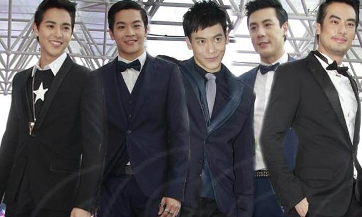 ส่องความหล่อ พรมม่วง งานNine Entertain Award 2014