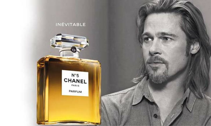 แบรด พิทท์ ผู้ชายคนแรกของ Chanel