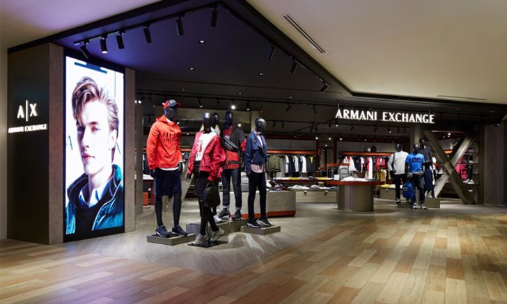 A|X Armani Exchange เปิดตัวคอนเซปท์สโตร์ในรูปแบบใหม่ที่สยามดิสคัฟเวอรี่