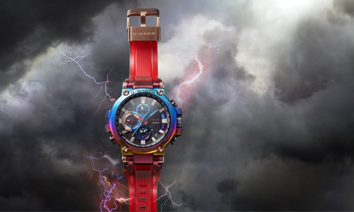 ผสานโลหะกับเรซิน G-Shock MTG-B1000VL เร้าใจด้วยความหลากหลายของสีสัน