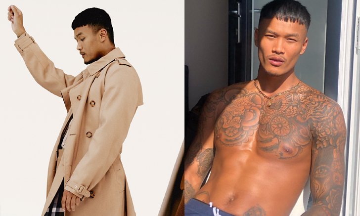 เท่มาก Zak Srakaew (ศักดิ์ สระแก้ว) นายแบบไทยใน Burberry แคมเปญล่าสุด