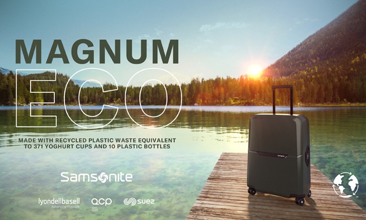 Samsonite เปิดตัวคอลเลคชั่นกระเป๋าเดินทางรุ่น Magnum Eco