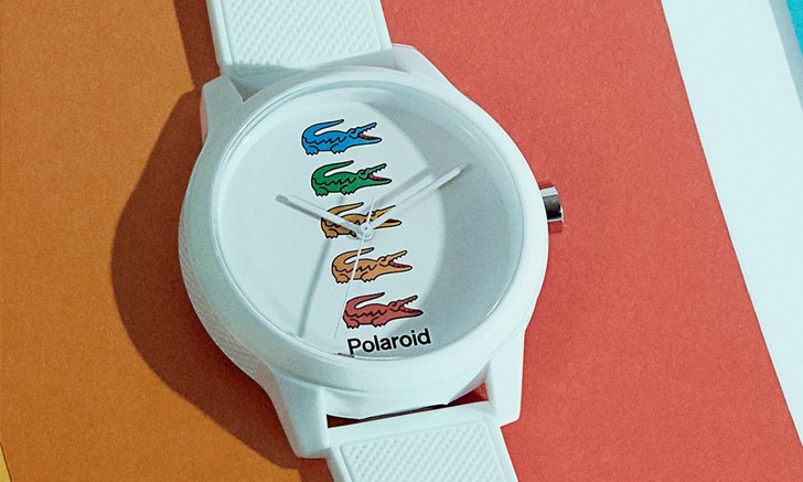นาฬิกา Lacoste x Polaroid งานคอลลาบอเรชั่นสุดสร้างสรรค์ครั้งใหม่