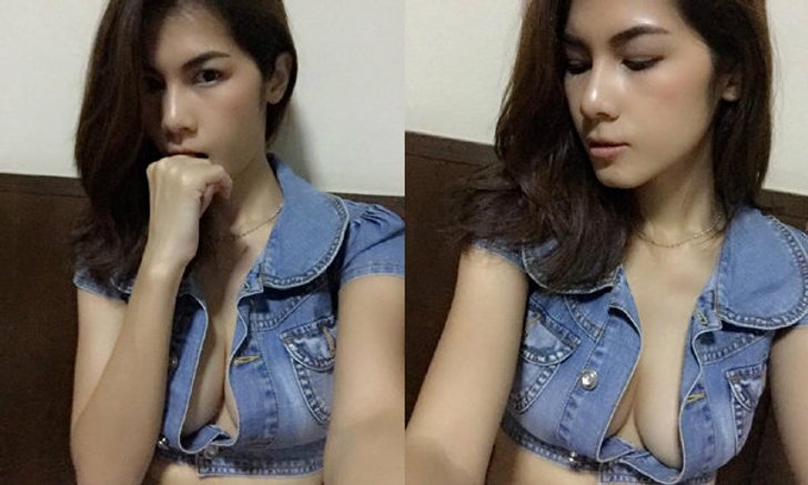 มาเต็มอีกแล้ว น้องแน๊ต เกศริน เปิดเสื้อยีนส์โชว์ความเซ็กซี่
