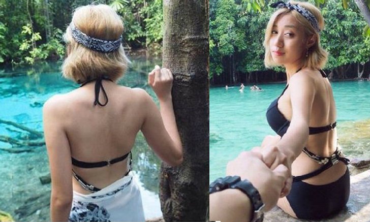 ไม่ธรรมดา เปอติ๊ด เดอะวอยซ์ อวดความเซ็กซี่ในชุดบิกินี