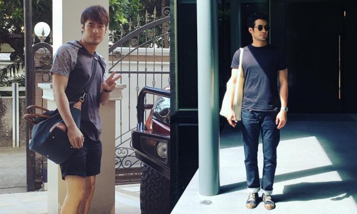 เน้นกางเกงขาสั้น สไตล์การแต่งตัวของ บอย ปกรณ์