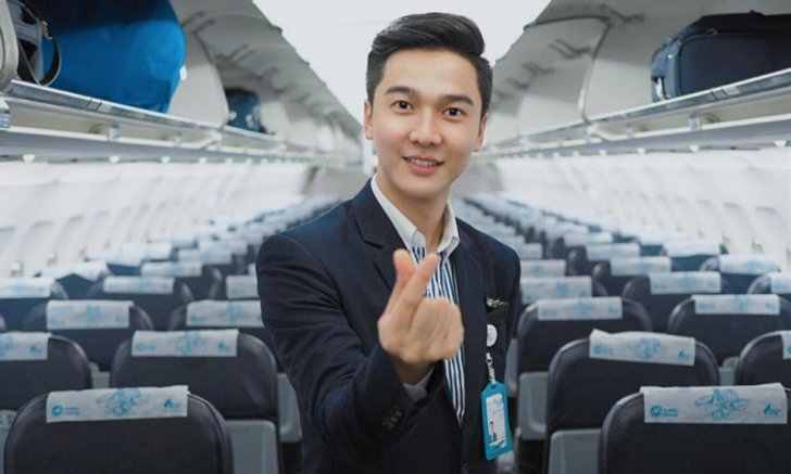 ส่องความหล่อ "เจมส์ ชวิศ" พี่ชาย "เมสซี่เจ" สจ๊วตหนุ่มสายการบินดัง