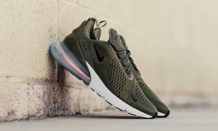 Nike เติมสีใหม่ Medium Olive เสริมทัพรองเท้าซีรีส์ Nike Air Max 270