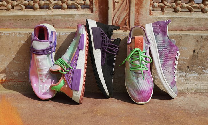 Pharrell x adidas NMD Hu Powder Dye รองเท้าที่ใช้เทคนิคการย้อมสีผงแบบพิเศษ