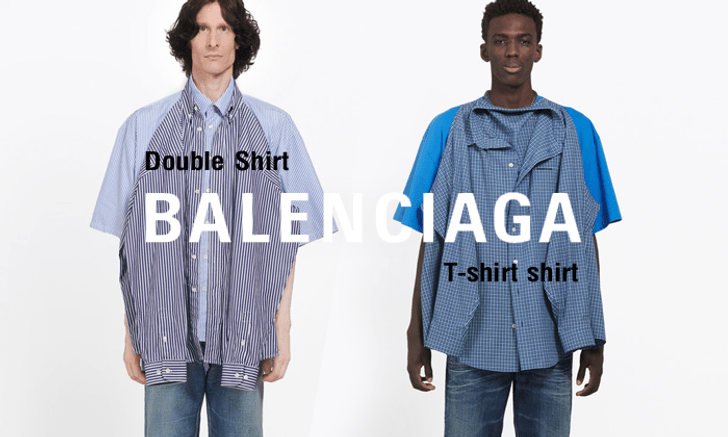 ตัวละ 4 หมื่นกว่า Balenciaga คอลเลคชั่นใหม่ เสื้อซ้อนเสื้อ