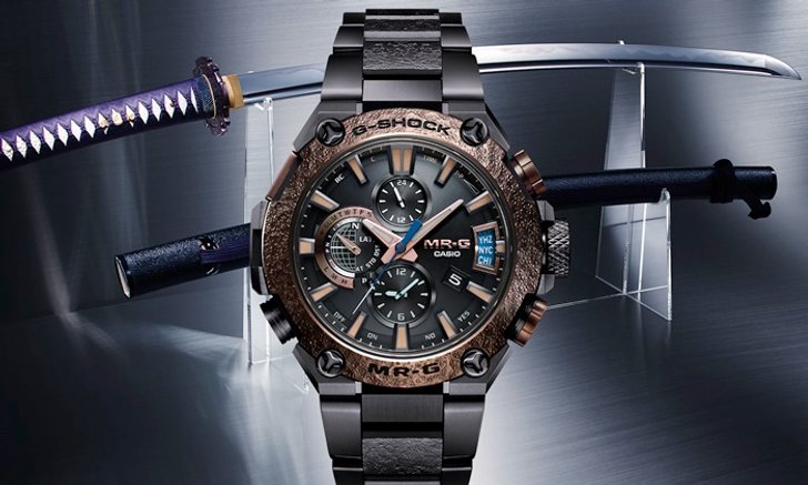 นาฬิกา Casio G-Shock ที่ได้แรงบันดาลใจจากดาบซามูไร