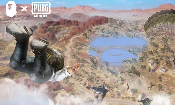 BAPE ร่วมแจม PUBG Mobile ออกไอเทมคอลเลคชันพิเศษภายในเกม