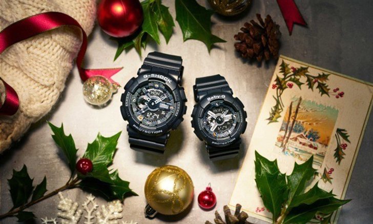 G-Shock และ Baby-G ส่งนาฬิกาคู่รับเทศกาลคริสต์มาส 2018