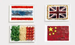 แกลลอรี่ ออสเตรเลียทำเก๋ ประดิษฐ์ธงชาติจากอาหาร ธงไทยทำจากอะไร ติดตาม..
