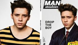 บรู๊คลิน ฉายแววหล่อขึ้นปกนิตยสาร 'Man About Town' เป็นครั้งแรก