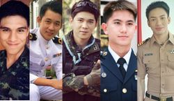 ยกมาทั้งกองทัพ รวมทหารหล่อ ระดับดารา