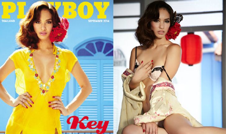 กี้  ภคมน นางงามสุดเซ็กซี่ลงปก PLAYBOY Thailand