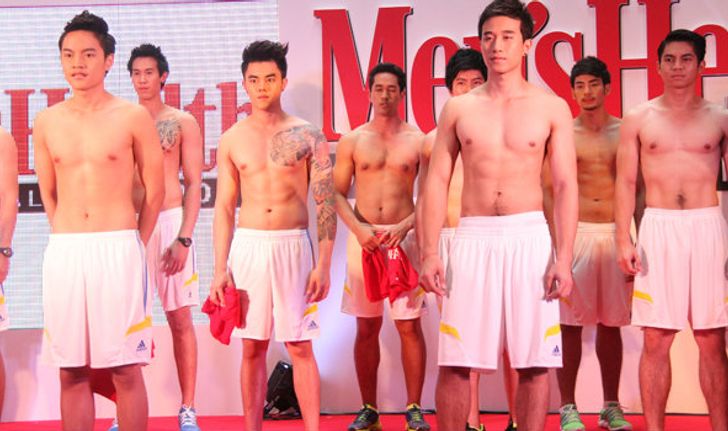 10 หนุ่มล่ำ Men's Health Guys' Challenge 2013