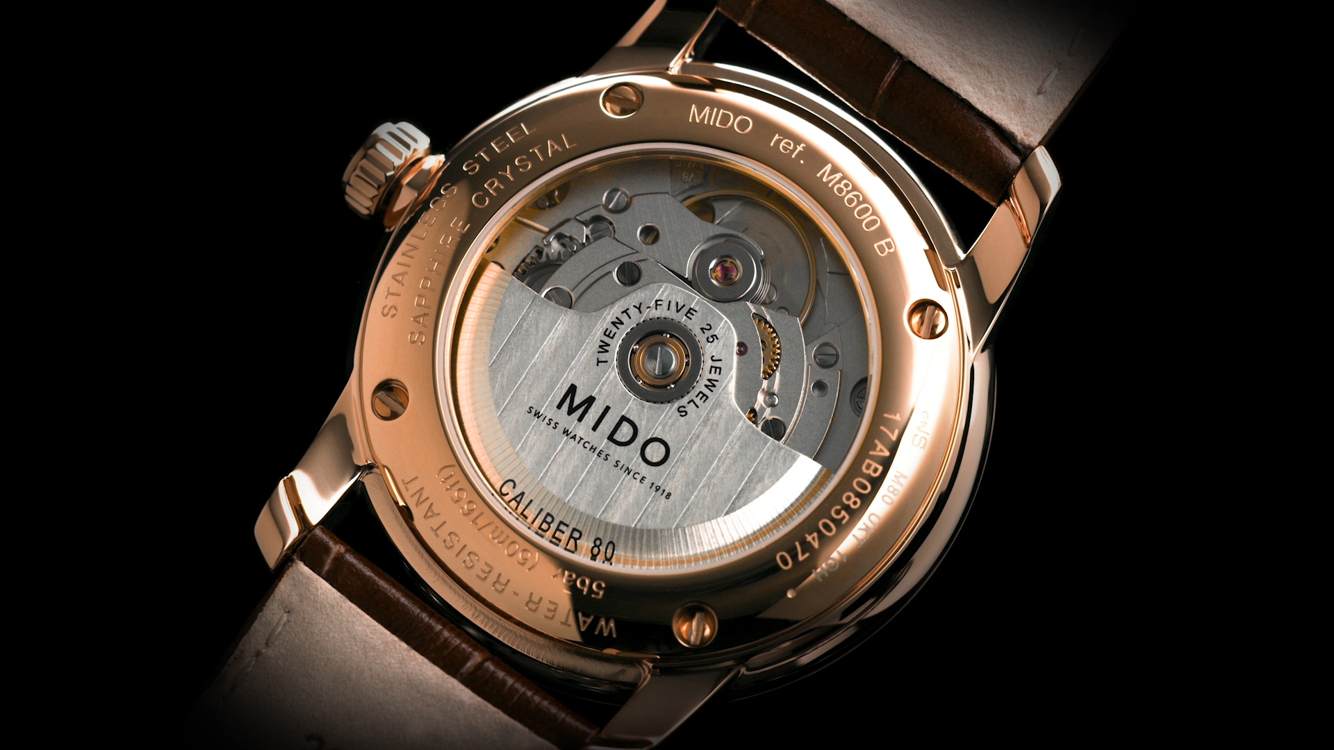 Mido Baroncelli Midnight Blue