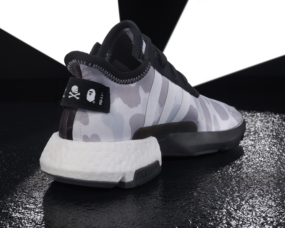 BAPE x NEIGHBORHOOD x adidas POD-S3.1 & NMD STLT 