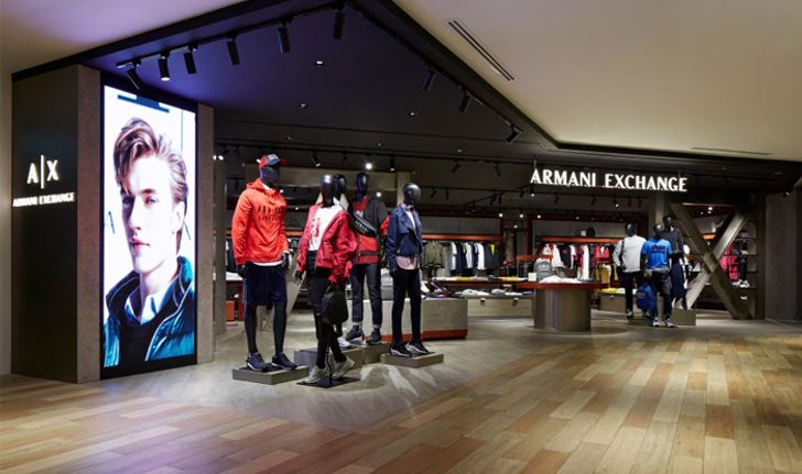 A|X Armani Exchange เปิดตัวคอนเซปท์สโตร์ในรูปแบบใหม่ที่สยามดิสคัฟเวอรี่