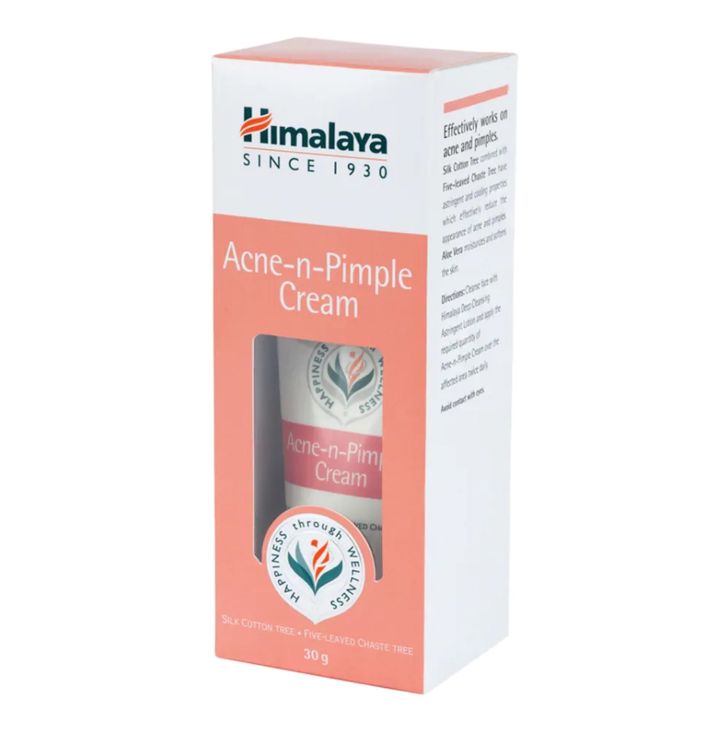 ครีมลดรอยสิว_Himalaya Acne-n-Pimple Cream_01