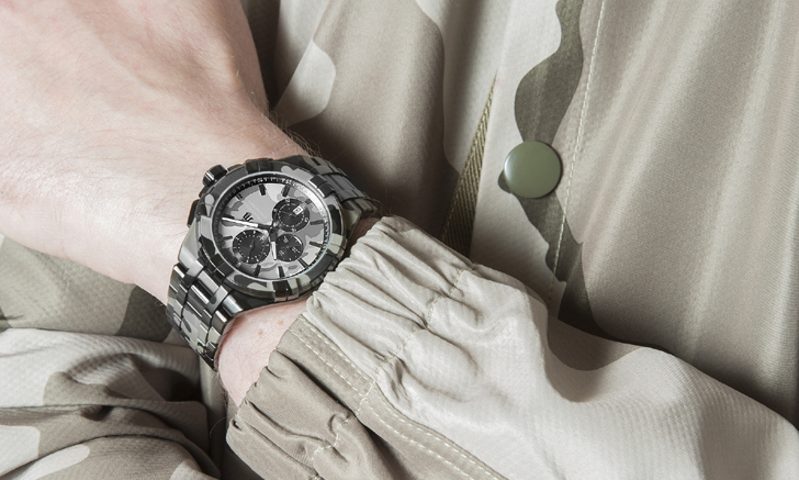 Maurice Lacroix นาฬิกาสัญชาติสวิส เปิดตัว AIKON Quartz Chrono Camouflage