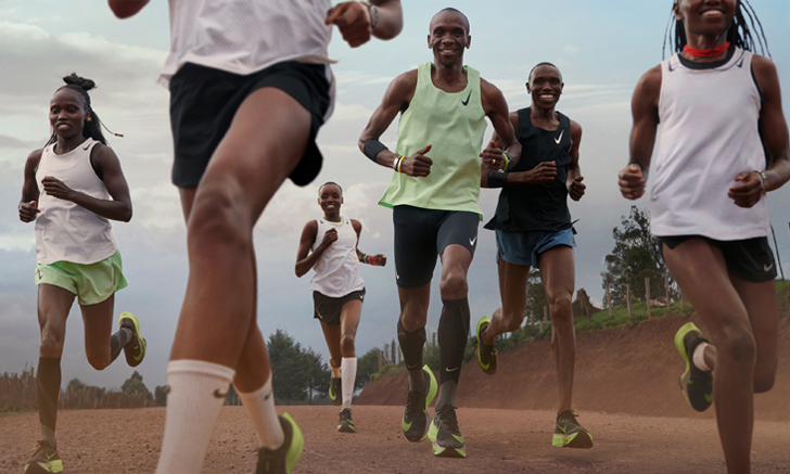 รองเท้าวิ่งตระกูลไนกี้ เน็กซ์ เปอร์เซ็นต์ (Nike NEXT%) ให้นักกีฬาวิ่งไปข้างหน้าได้อย่างใจ