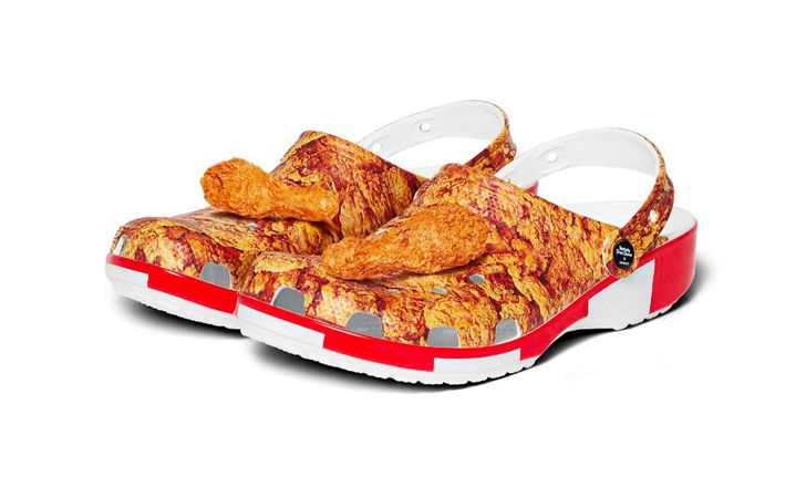 KFC x Crocs เปิดตัวรองเท้าลายไก่ทอด