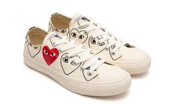 COMME des GARCONS PLAY x Converse Chuck 70 กลับมาพร้อมลายพิมพ์หัวใจใหม่