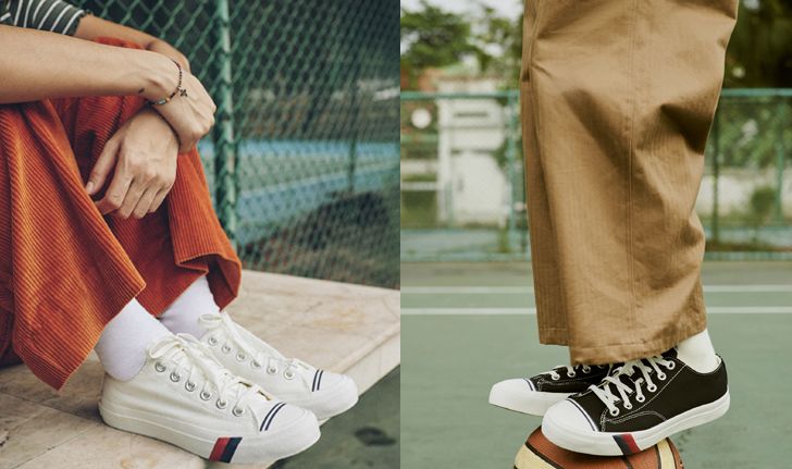 PRO-Keds คลาสสิค รองเท้ารูปแบบสตรีทสไตล์ผสานกลิ่นอายแบบ Old School