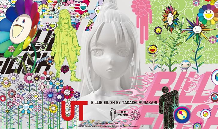UT Billie Eilish x Takashi Murakami สะท้อนมุมมองทางศิลปะผ่านลวดลายกราฟิก