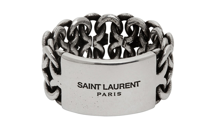 Saint Laurent ปล่อยแหวนดีไซน์เรียบ มาในสองโทนสีสุดคลาสสิก