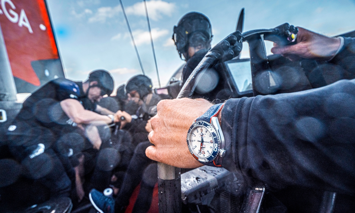 OMEGA ประกาศเป็นผู้จับเวลาอย่างเป็นทางการของการแข่งขัน America’s cup ครั้งที่ 36