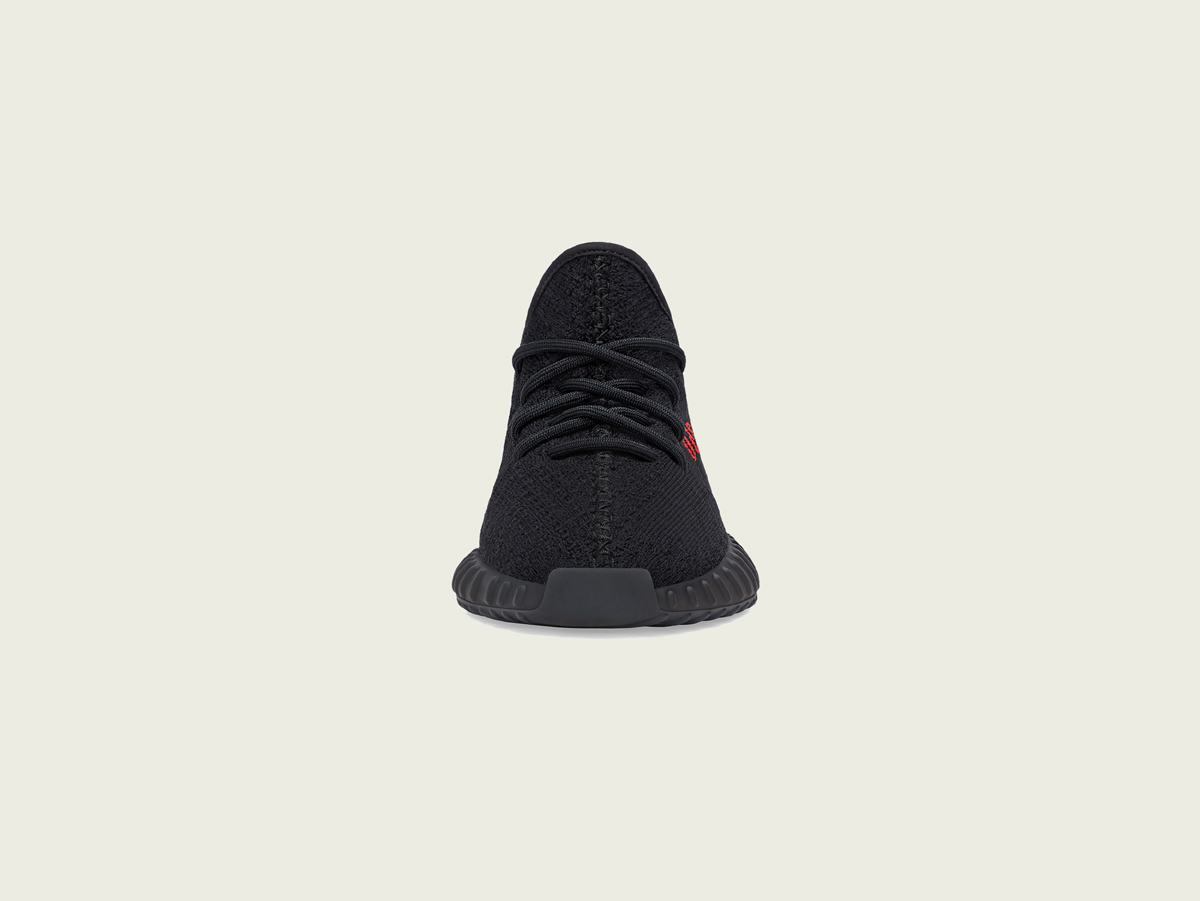  YEEZY BOOST 350 V2 CORE BLACK/ CORE BLACK/ RED