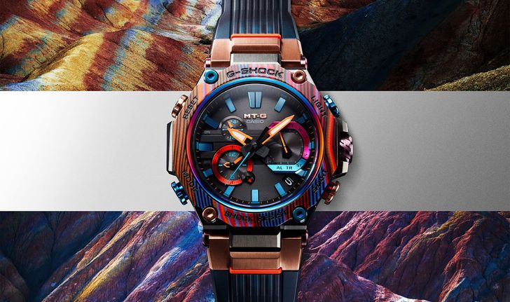 Casio เผยโฉมนาฬิกา MT-G รุ่นใหม่ โดดเด่นด้วยกรอบตัวเรือนคาร์บอนหลากสี