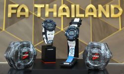 G-SHOCK รุ่นพิเศษ ลวดลายรูปช้างออกแบบให้ "ช้างศึก" ฟุตบอลทีมชาติไทย