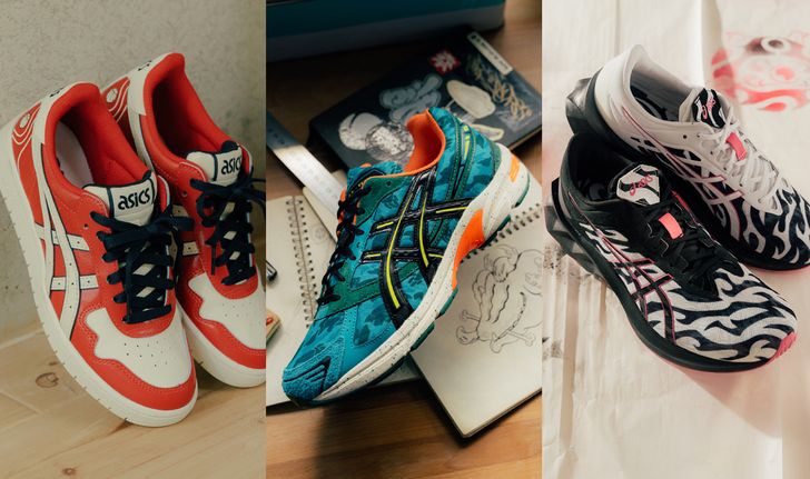 ASICS เปิดตัวคอลเลคชั่น ART IN MOTION ปล่อยสนีกเกอร์สุดพิเศษผ่านมุมมอง 3 ศิลปิน