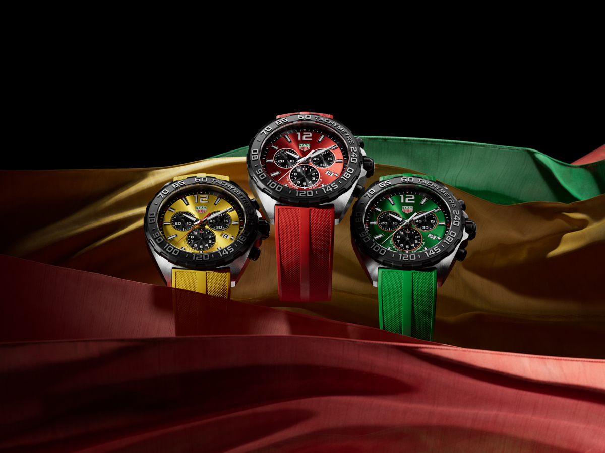 TAG Heuer Formula 1 Chronographs 3 สีใหม่สไตล์เรซซิ่ง